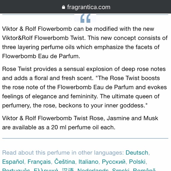 Viktor and Rolf flowerbomb rose twist - Picture 5 of 5